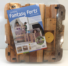 Load image into Gallery viewer, HearthSong Fantasy Forts Cabin Kid’s Toy Building Kit 32 Piece Set 730997