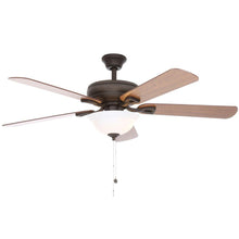 Load image into Gallery viewer, Hampton Bay 51564 Rothley 52" LED Oil-Rubbed Bronze Ceiling Fan 1001029894