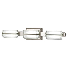 Load image into Gallery viewer, HDC 22803 40W Equivalent 3-Light Brushed Nickel Vanity Light 1001844661