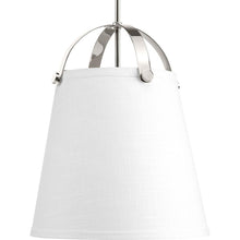 Load image into Gallery viewer, Progress Lighting P500046-104 Galley Collection 2-Light Polished Nickel Pendant