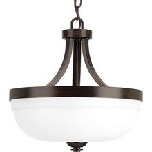 Load image into Gallery viewer, Progress Lighting P350063-020 Topsail 3-Light Antique Bronze Semi-Flushmount