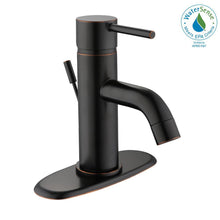 Load image into Gallery viewer, Glacier Bay HD67732W-6027D Modern 4" Centerset Low-Arc Bathroom Faucet Bronze