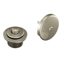 Load image into Gallery viewer, MOEN T90331BN Tub/Shower Drain Covers in Brushed Nickel