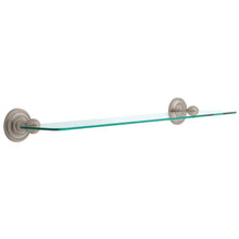 Load image into Gallery viewer, Delta 138282 Greenwich 24" Glass Bathroom Shelf in SpotShield Brushed Nickel