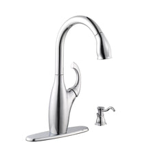 Load image into Gallery viewer, Schon 65710N-B8401 Contemporary 1-Handle Pull-Down Spray Kitchen Faucet Chrome