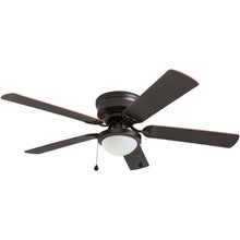 Load image into Gallery viewer, Harbor Breeze 41690 Armitage 52" Bronze LED Flush Mount Ceiling Fan 1133113