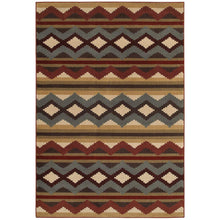 Load image into Gallery viewer, HDC B560C4160230HD Chalet Multi 5 ft. x 8 ft. Area Rug 1001654311
