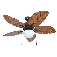 Load image into Gallery viewer, Harbor Breeze #0648635 Waveport 52" Weathered Bronze Downrod Mount Ceiling Fan