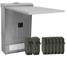 Load image into Gallery viewer, GE TM1212RCU1K PowerMark Gold 125Amp 12-Space 24-Circuit Main Breaker Value Kit