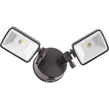 Load image into Gallery viewer, Lithonia Lighting OLF 2SH 40K 120 PE DDB HP17 M4 Bronze Square Flood Light