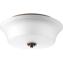 Load image into Gallery viewer, Progress Lighting P3633-20 Cascadia 2-Light Antique Bronze Flushmount