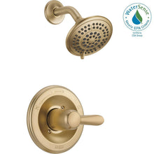 Load image into Gallery viewer, Delta T14238-CZ Lahara 1-Handle Shower Faucet Trim Kit Champagne Bronze