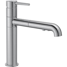 Load image into Gallery viewer, Delta 4159-AR-DST Trinsic Pull-Out Sprayer Kitchen Faucet Arctic Stainless