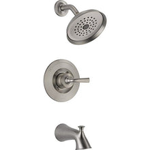 Load image into Gallery viewer, Delta 144716-SS Lorain Stainless 1-Handle Bathtub and Shower Faucet