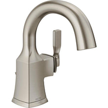 Load image into Gallery viewer, Delta 15766LF-SP Sawyer Spotshield Brushed Nickel 1-handle Bath Sink Faucet