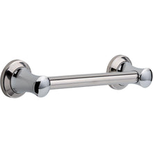 Load image into Gallery viewer, Delta 41712 Transitional 12"x1-1/4" Concealed Screw Decorative Grab Bar Chrome