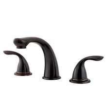 Load image into Gallery viewer, Pfister 1T6-510Y Deck-Mount Roman Tub Faucet Trim Kit, Tuscan Bronze