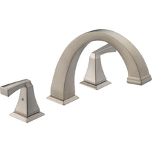 Load image into Gallery viewer, Delta T2751-SS Dryden Deck-Mount Roman Tub Faucet Trim Kit Only, Stainless