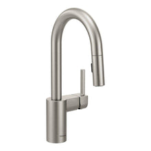 Load image into Gallery viewer, MOEN 5965SRS Align 1-Handle Bar Faucet Featuring Reflex, Spot Resist Stainless