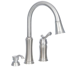 Load image into Gallery viewer, Delta 59963-SSSD-DST Lakeview Pull-Down Sprayer Kitchen Faucet Stainless