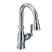 Load image into Gallery viewer, MOEN 5985 Brantford Pull-Down Sprayer Bar Faucet Featuring Reflex Chrome