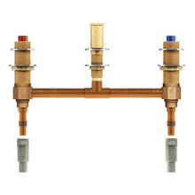 Load image into Gallery viewer, MOEN 4798 2-Handle 3-Hole Roman Tub 10" Center Rough-In Valve