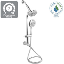 Load image into Gallery viewer, Glacier Bay 8473100GW 5-Spray Wall Bar Shower Kit in Chrome