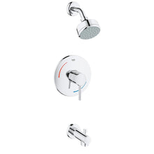 Load image into Gallery viewer, GROHE 35073001 Concetto 1-Handle 2-Spray Tub & Shower Faucet StarLight Chrome