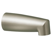 Load image into Gallery viewer, MOEN 3829BN Non-Diverter Tub Spout with Slip Fit Connection in Brushed Nickel