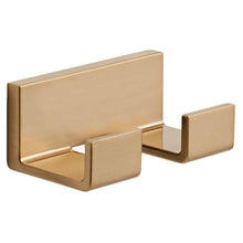 Load image into Gallery viewer, Delta 77736-CZ Vero Double Towel Hook in Champagne Bronze