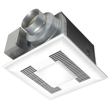 Load image into Gallery viewer, Panasonic FV-08VQL6 Deluxe 80 CFM Ceiling Bathroom Exhaust Fan with CFL Light