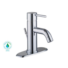 Load image into Gallery viewer, Glacier Bay 67732W-6001 Modern 4" 1-Handle Low-Arc Bathroom Faucet Chrome