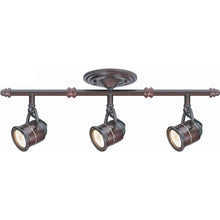Load image into Gallery viewer, Hampton Bay EC4885ABZ 3-Light Bronze Ceiling Bar Track Lighting Kit 523462