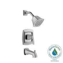 Load image into Gallery viewer, Pegasus 873W-3504 Mason 1-Handle 1-Spray Tub and Shower Faucet, Brushed Nickel