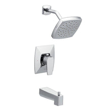 Load image into Gallery viewer, MOEN TS8713 Via 1-Handle 1-Spray PosiTemp Tub and Shower Faucet Chrome