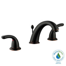 Load image into Gallery viewer, Glacier Bay 67364W-6027D Builders 8" Widespread 2-Handle Bathroom Faucet Bronze