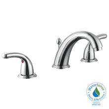 Load image into Gallery viewer, Glacier Bay 67364W-6001 Builders 8" Widespread 2-Handle Bathroom Faucet Chrome