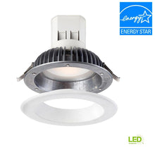 Load image into Gallery viewer, 4pk EnviroLite EV608941WH40 6" Bright White LED Easy Up Recessed Ceiling Light
