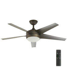 Load image into Gallery viewer, HDC 26661 Windward IV 52 in. LED Indoor Oil-Rubbed Bronze Ceiling 1002543115