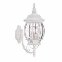 Load image into Gallery viewer, Hampton Bay HB7028-06 3-Light White Outdoor Wall Lantern 883902