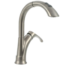 Load image into Gallery viewer, Pegasus 65717N-08104 Ginger 1-Handle Pull-Down Sprayer Kitchen Faucet Nickel