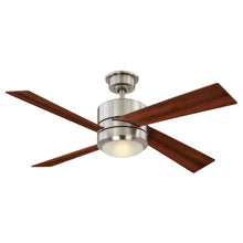 Load image into Gallery viewer, Home Decorators YG337-BN Healy 48" LED Brushed Nickel Ceiling Fan 1002114150