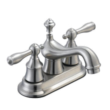 Load image into Gallery viewer, Pegasus 67102W-8104 Estates 4" Centerset Low-Arc Bathroom Faucet Nickel 703404