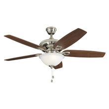 Load image into Gallery viewer, Harbor Breeze 40956 Coastal Creek 52-in Brushed Nickel Ceiling Fan 803769