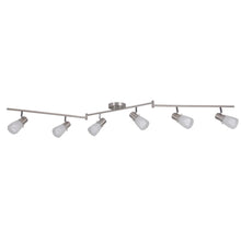 Load image into Gallery viewer, Portfolio 17828-002 Montgomery 69.6" Steel 6-Head Decorative Track Light 591707