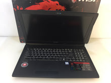 Load image into Gallery viewer, Gaming Laptop MSI GP62 Leopard-1046 15.6" i7-7700HQ 2.8GHz 16GB 1TB GTX1050