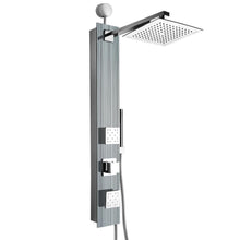 Load image into Gallery viewer, AKDY JX-9006A 35" Easy Connect Wall Mount Tempered Glass Shower Panel SP0060