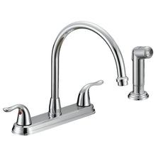 Load image into Gallery viewer, EZ-FLO 10201 Impression Collection 2-Handle Standard Kitchen Faucet Chrome