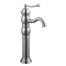 Load image into Gallery viewer, Pegasus 65202W-7004 Traditional 1-Hole Vessel Bath Faucet Brushed Nickel