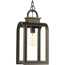 Load image into Gallery viewer, Progress Lighting P6531-108 Refuge 1-Light Oil-Rubbed Bronze Hanging Lantern